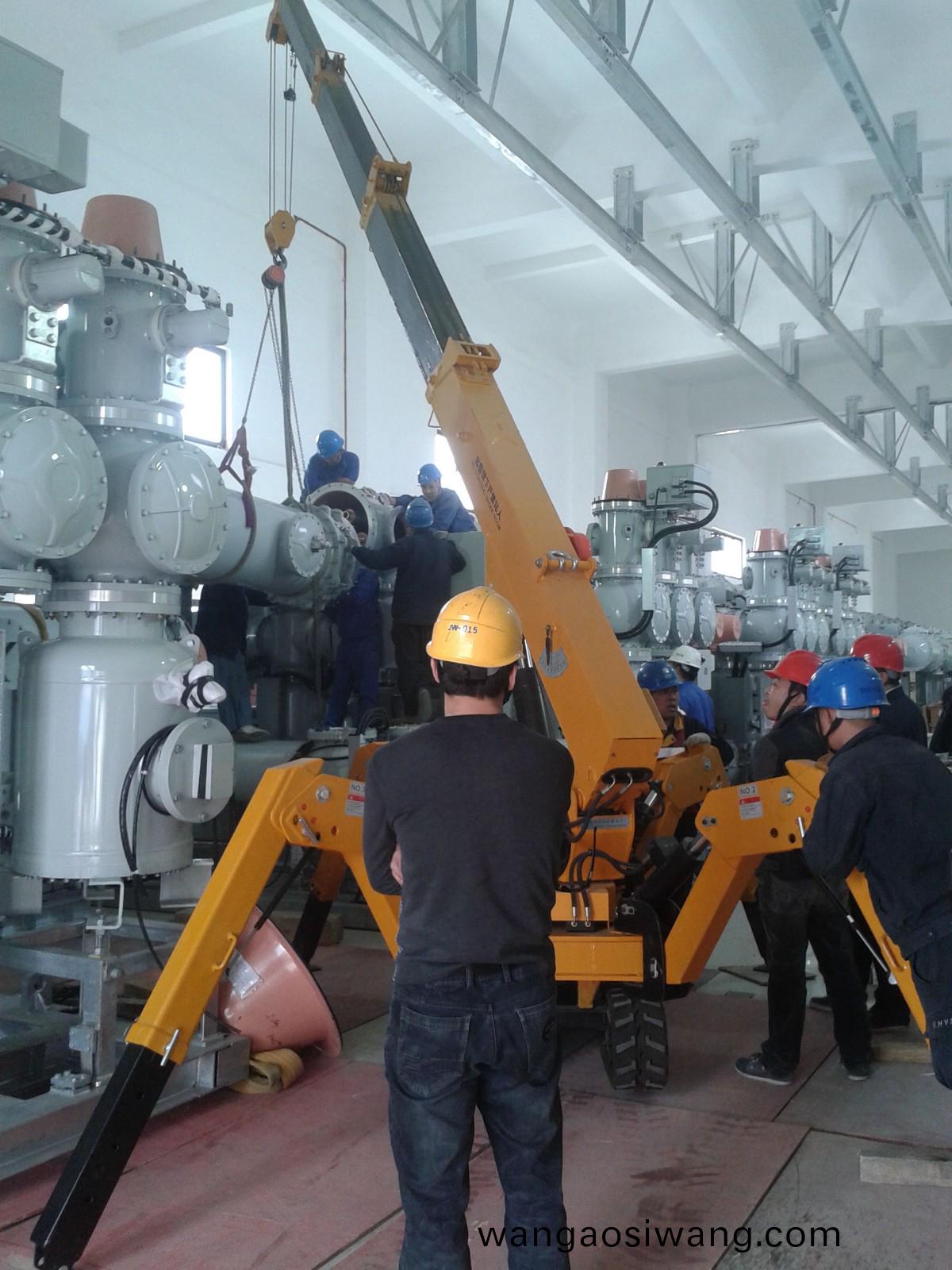 履帶式起重機圖片