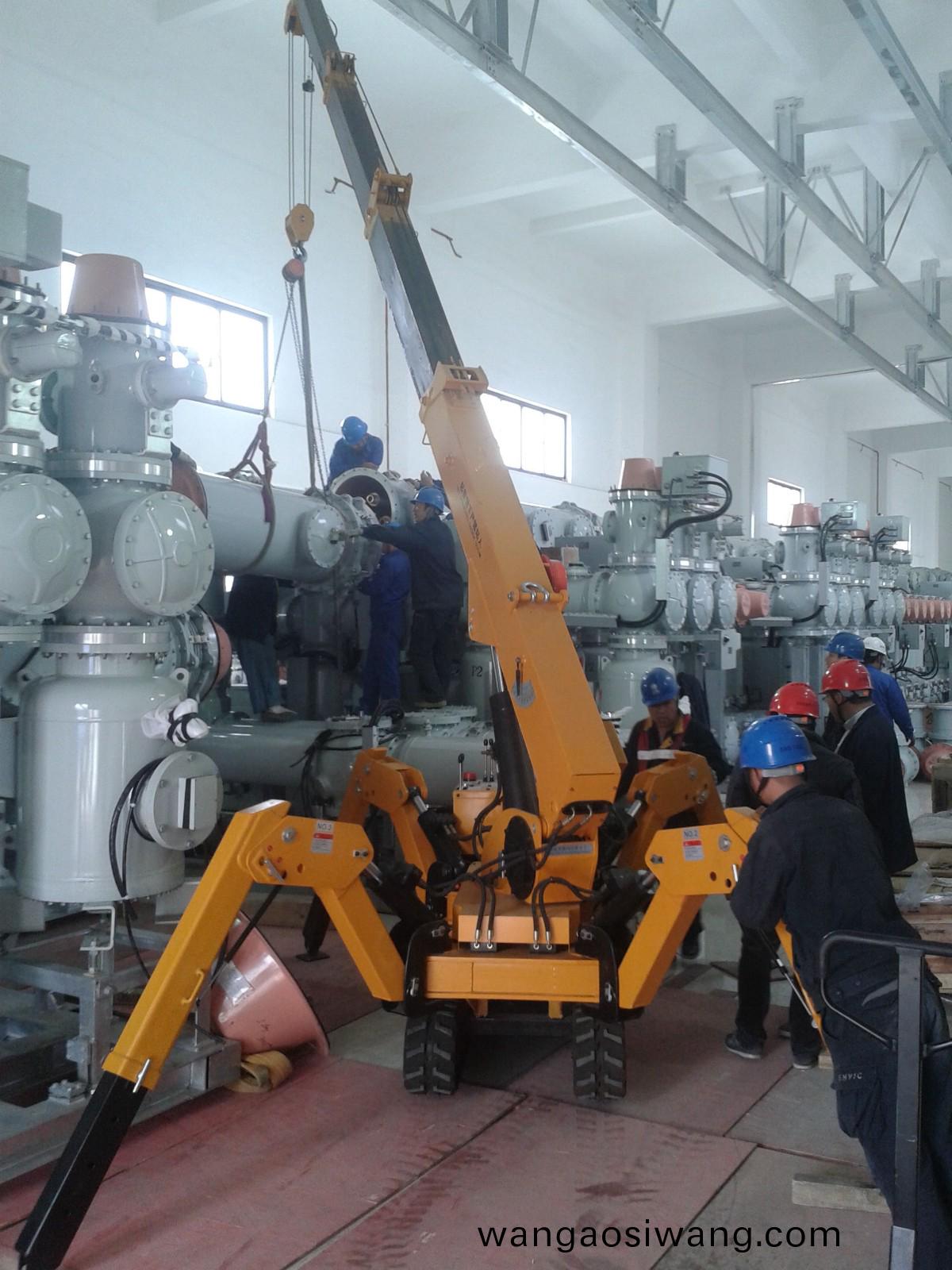 履帶式起重機(ji)圖片