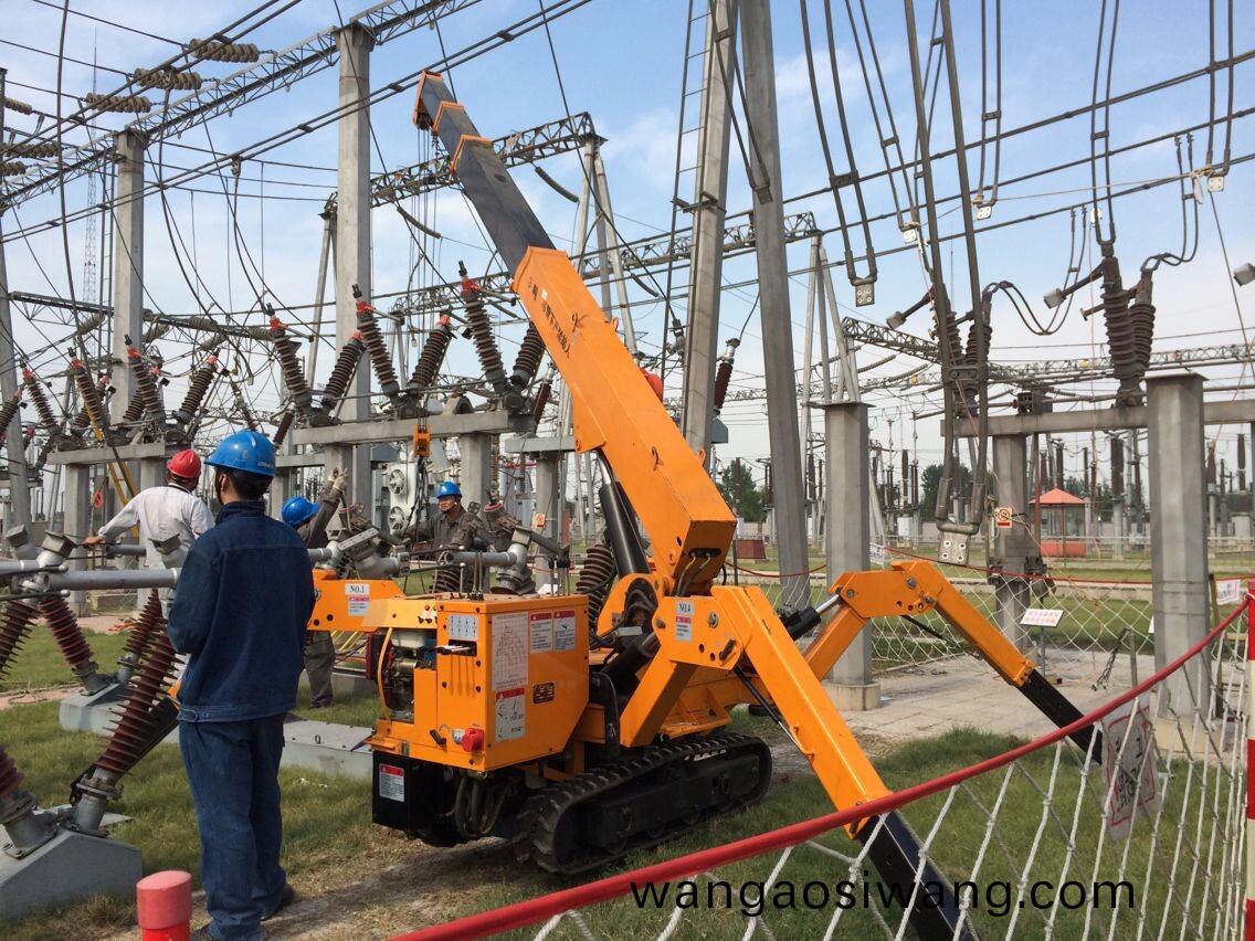 履帶式(shi)起重機圖(tu)片